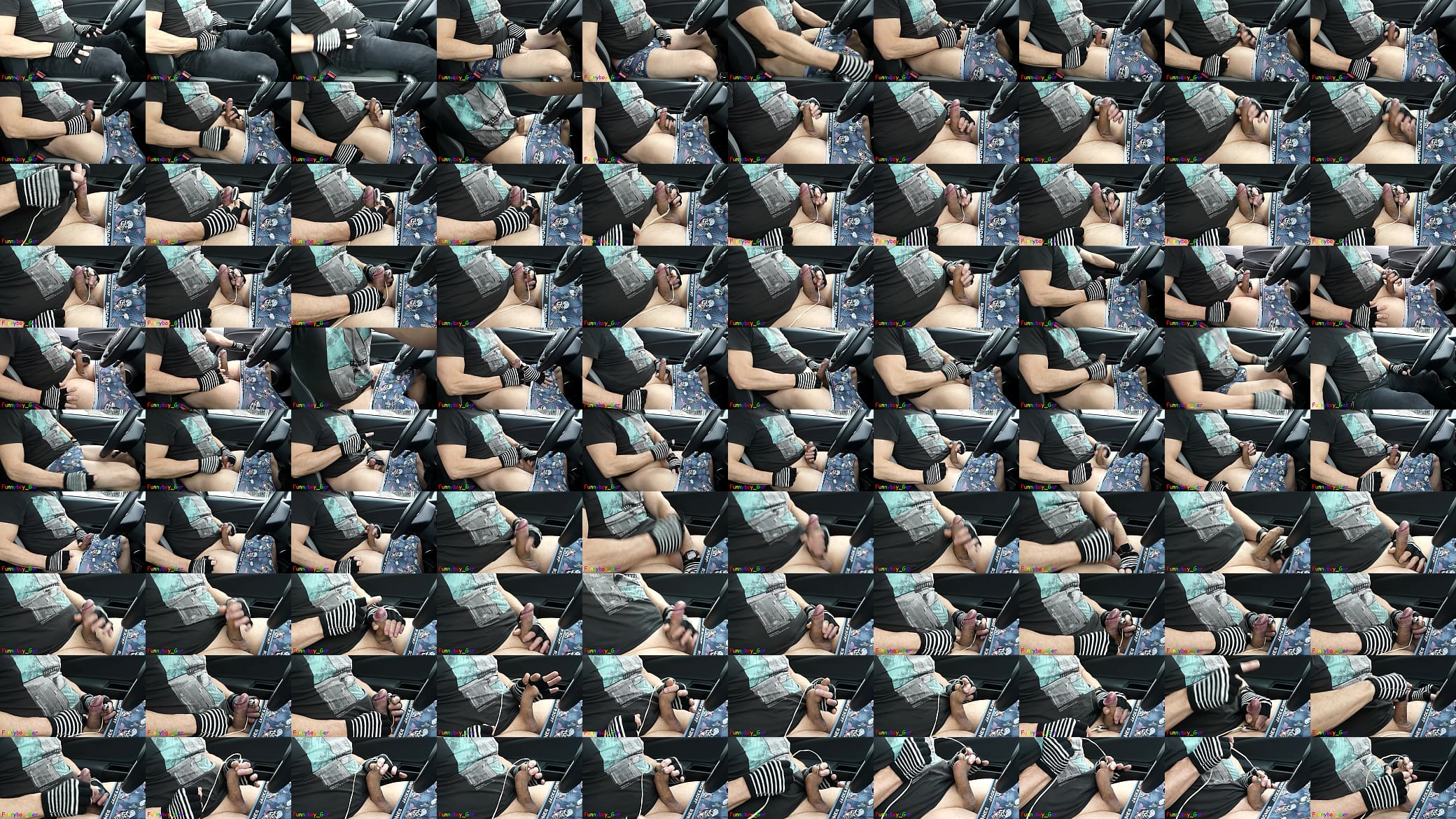 Jerking off and putting a vibrator egg under the foreskin of my thick cock in the car in a parking lot. (S) 预览图
