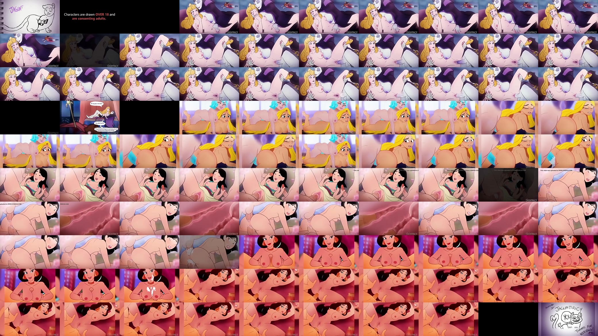 Fucking Disney Princesses Compilation 预览图