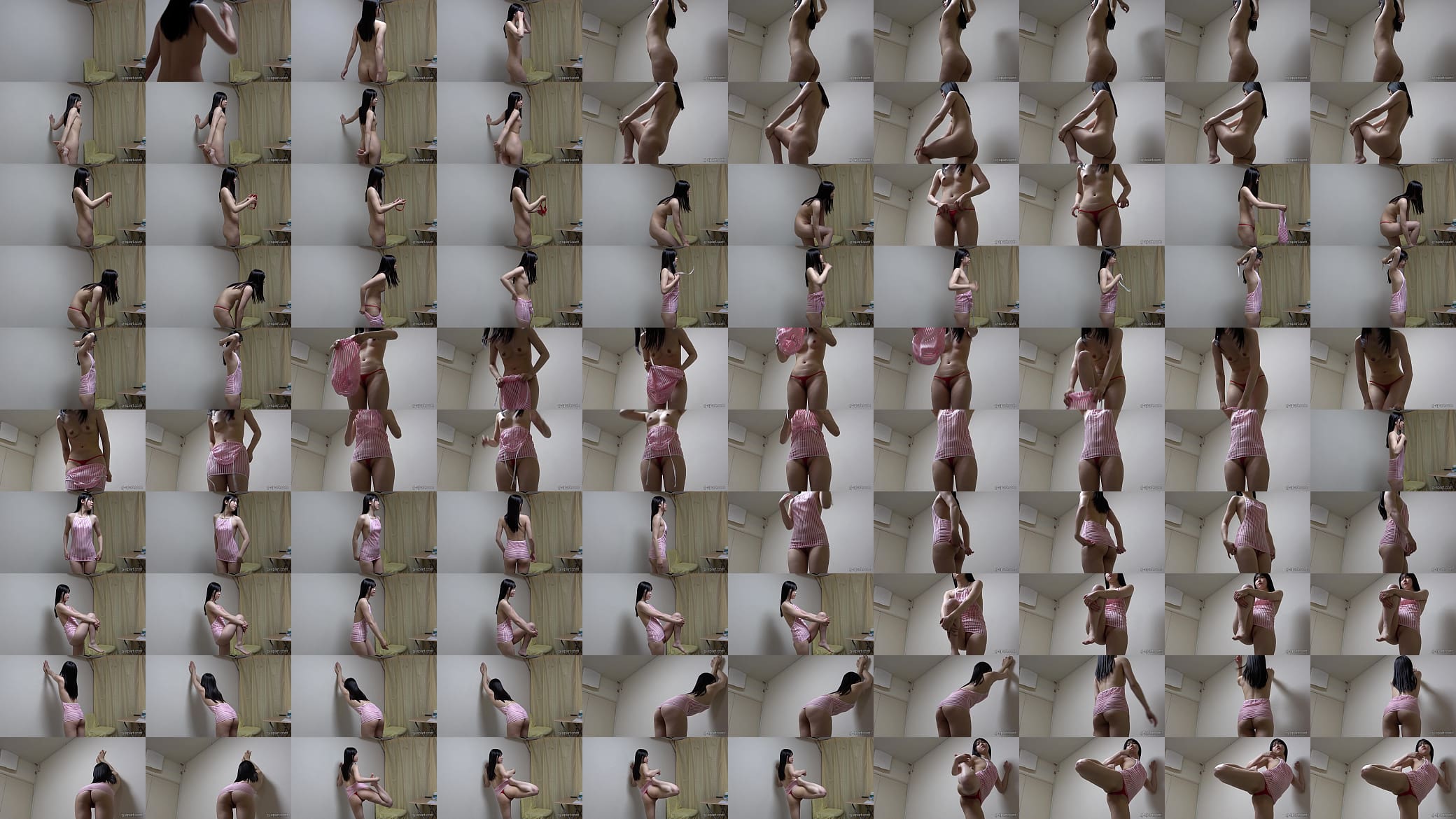 Naked Japanese Girl Gets String Panties and a Tight Camisole 预览图
