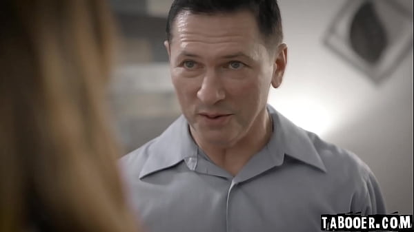 Family man John Strong manipulates his babysitter Arietta Adams into anal porn!