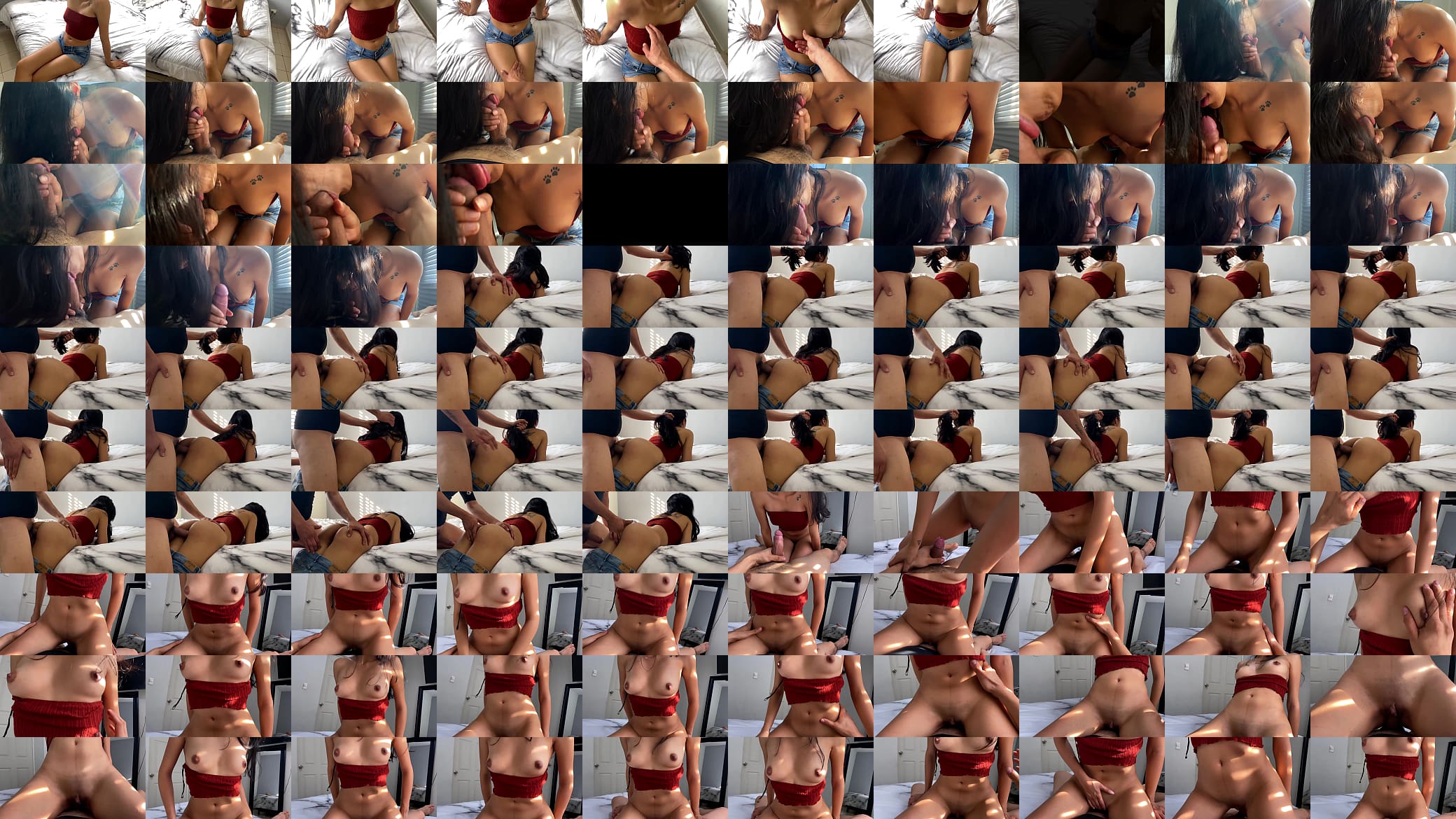 mi sexy esposa me recibe muy caliente despu&eacute;s de mi viaje de trabajo y me exige que le d&eacute; verga 预览图