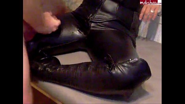 Cum On Leather