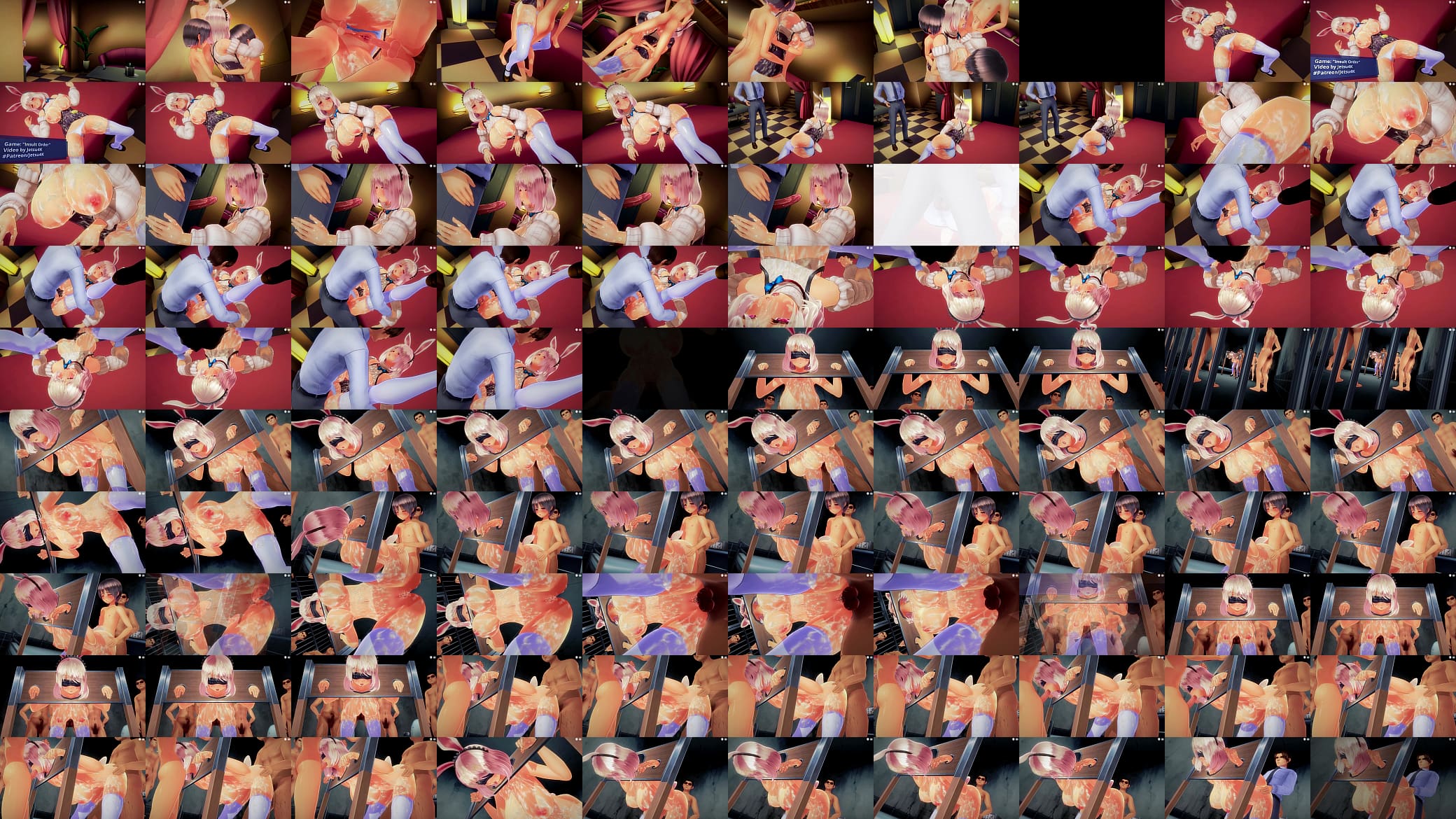 Rabbit Moe - GangBang [3D Hentai, 4K, 60FPS, Uncensored] 预览图