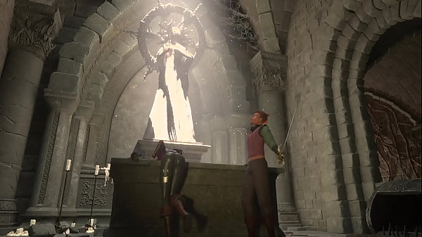 3DGSPOT - Busty Elf Dominates A Man In A Fight And Is Rewarded By His Cock! 3D ANIMATION!
