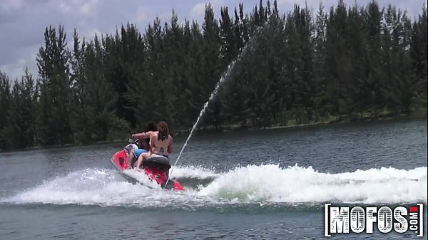 Mofos - Hot threesome on the seadoo