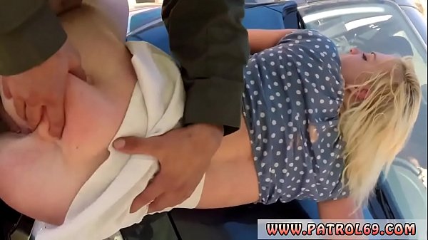 Blonde teen and stockings footjob first time Cute light-haired