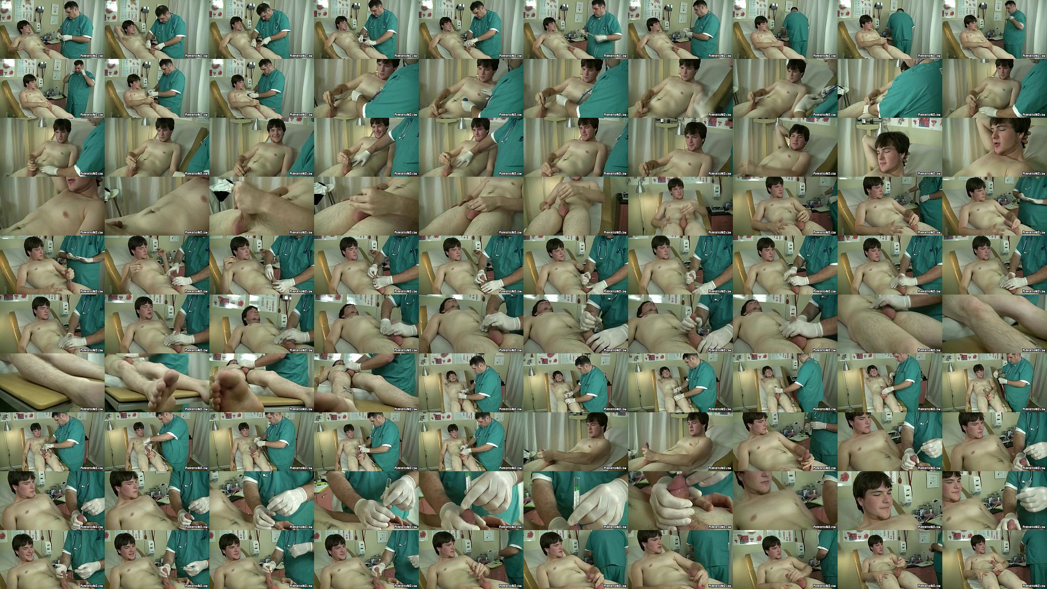 Shy college teen gets naked at the DR for a check up 预览图
