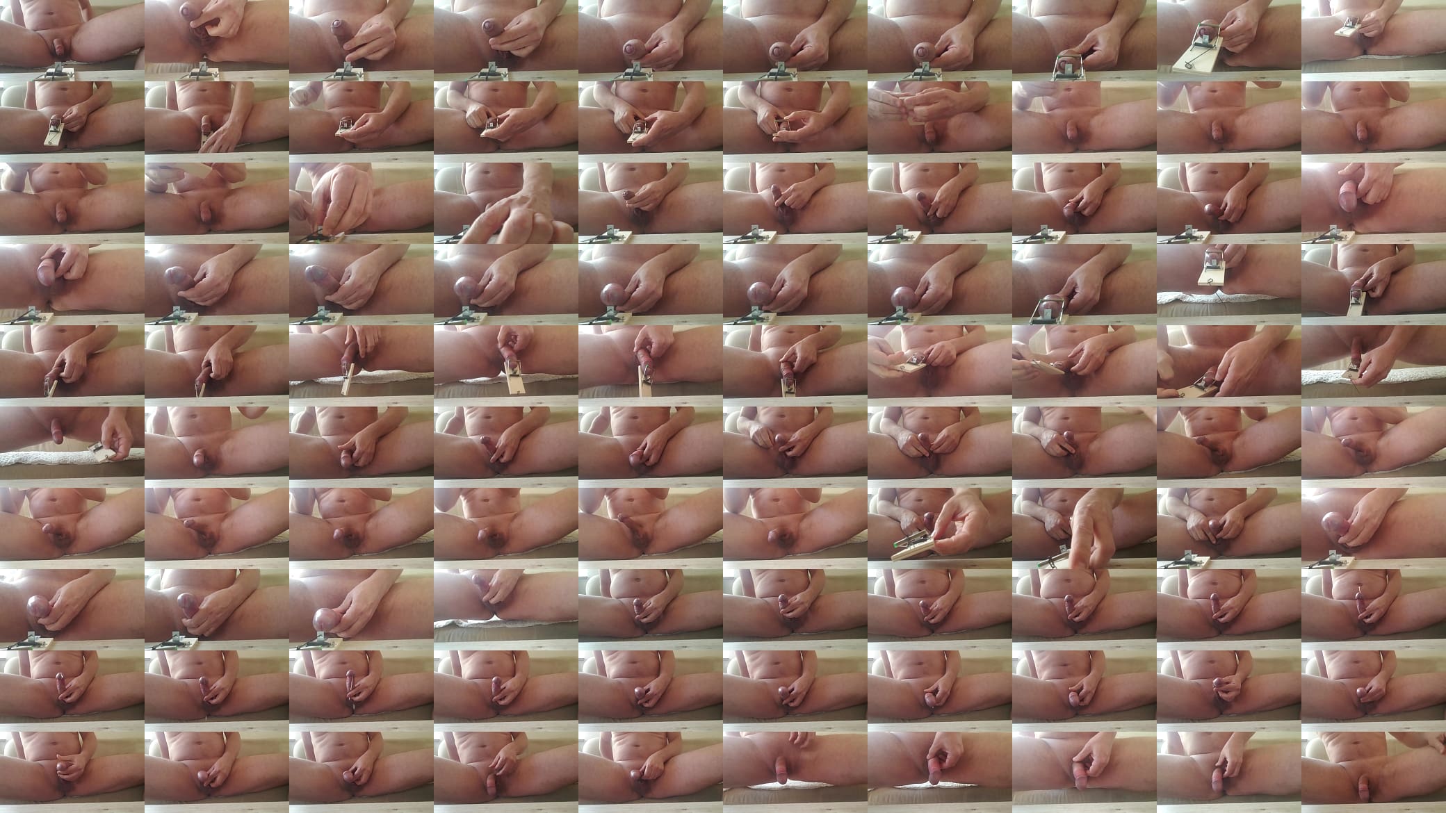 Spontaneous cumshot during mousetrap cock t. 预览图