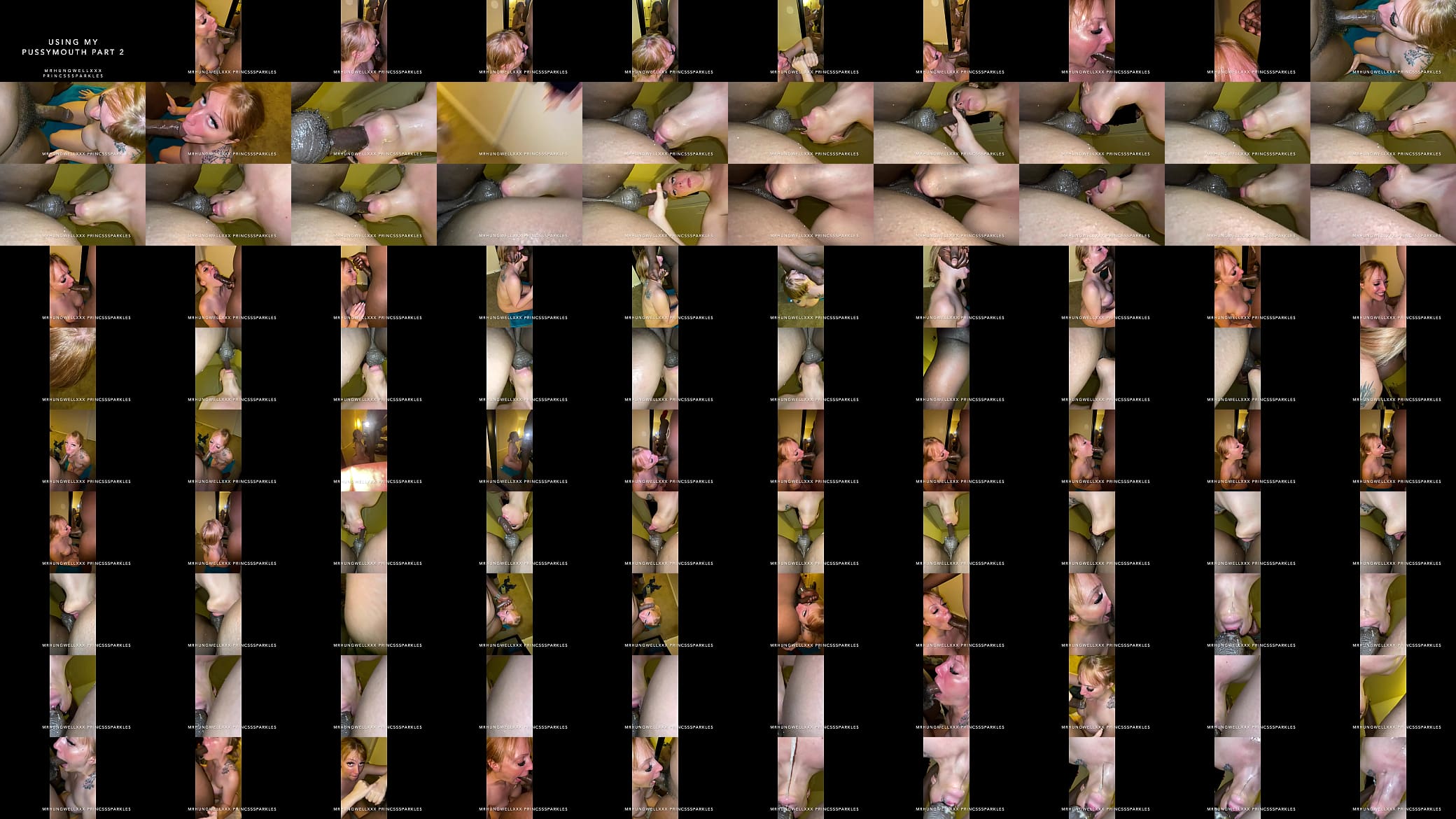 Chloe Sparkles Using My Pussymouth Part 2 预览图