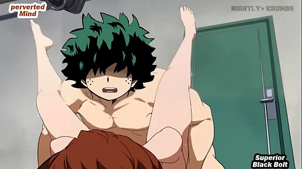 Midoriya fucks Uraraka (Boku no hero Academia HENTAI)