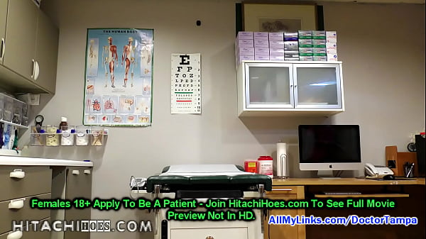 Don't Tell Doc I Cum On The Clock! Latina Nurse Angel Santana Sneaks Into Exam Room, Masturbates With Magic Wand At HitachiHoes.com!