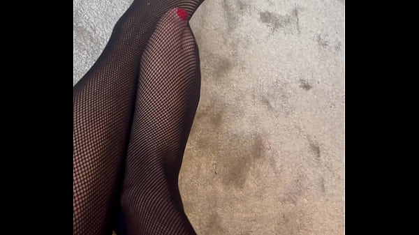 Come take off my stockings, my cat.