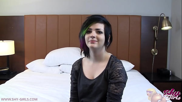 Tiny pussy stretched and creampied by older man