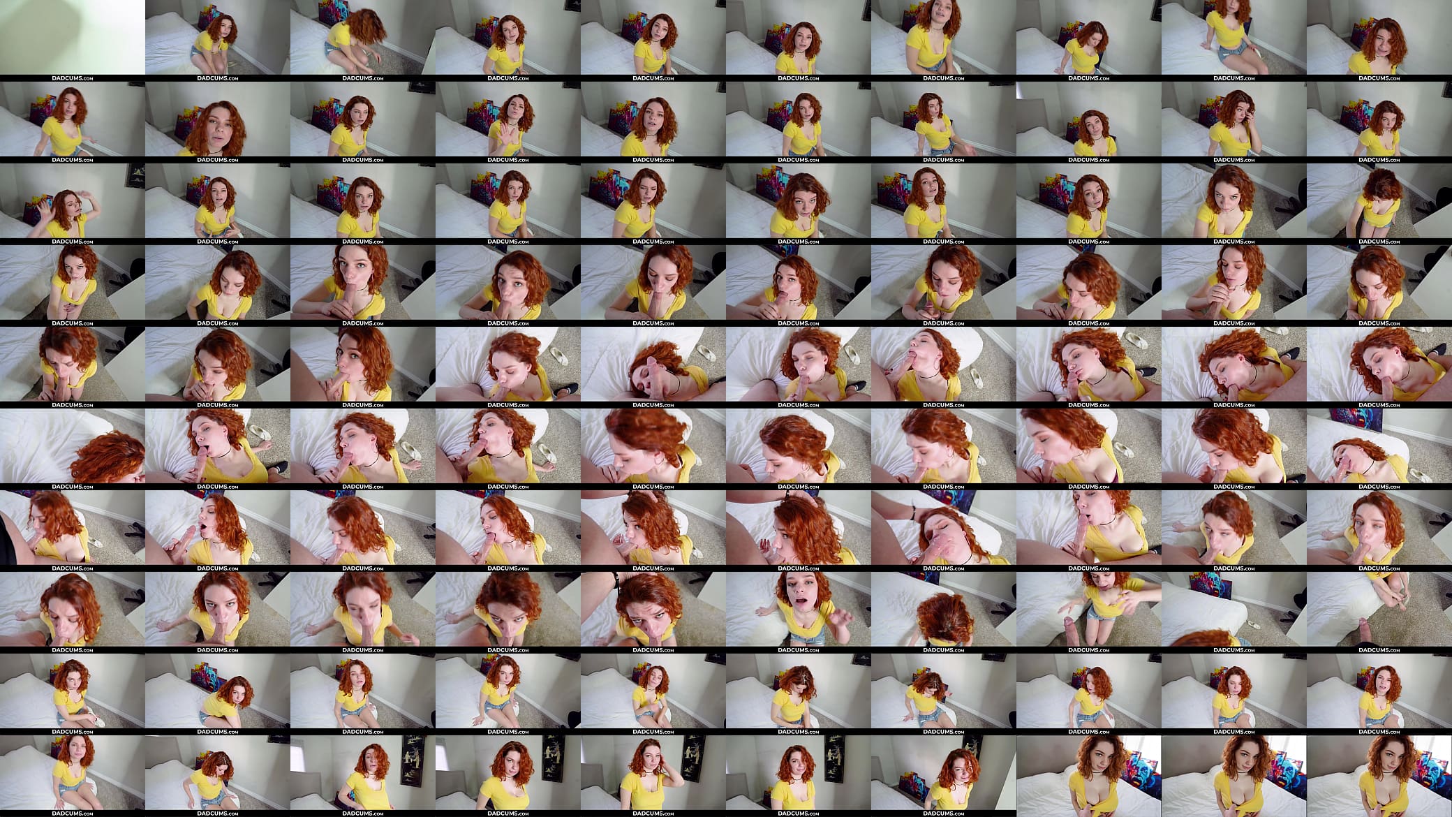 DadCums - Young Redhead Girl Blows her Beloved Step Daddy - Annabel Redd 预览图