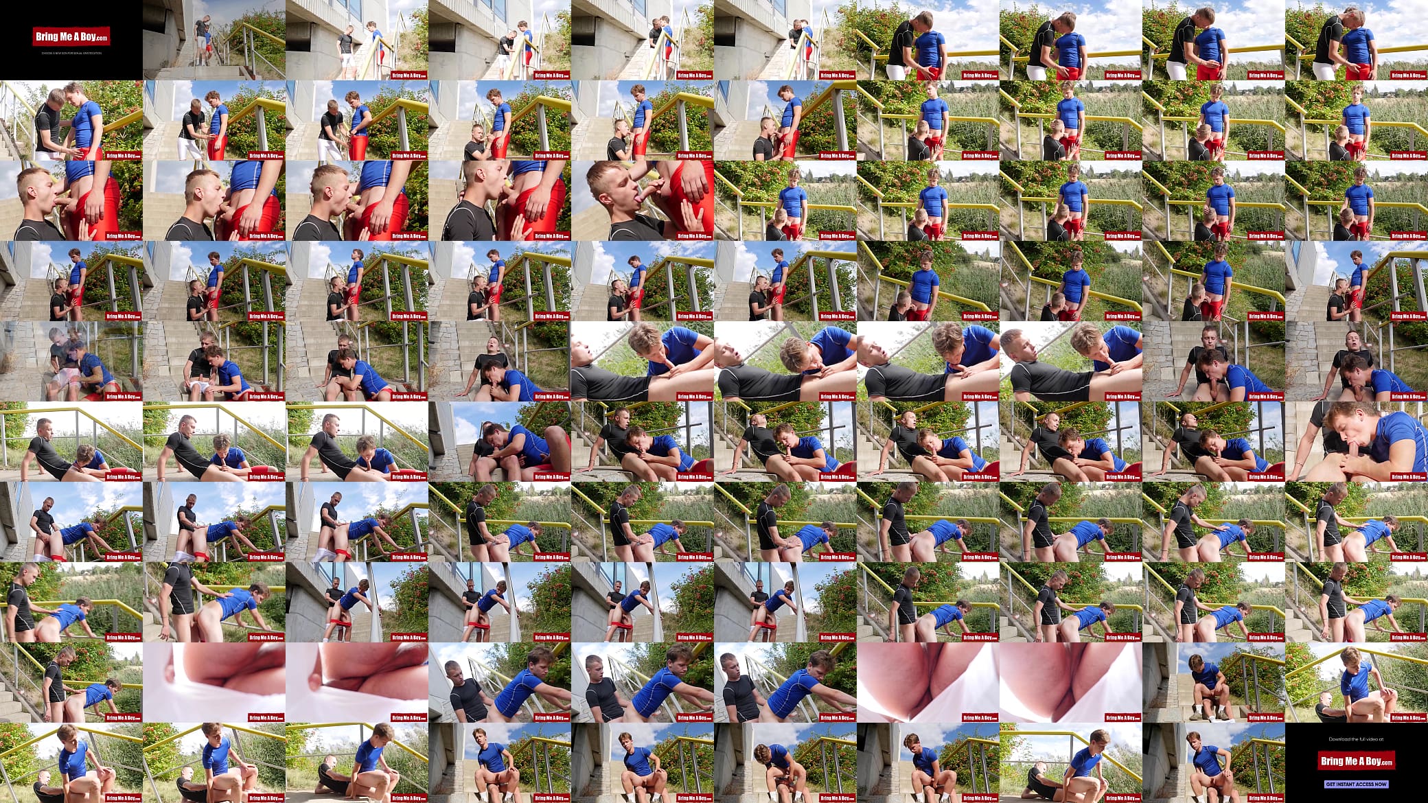 BRINGMEABOY Tiny Corey Law and Jacob Dolce Bareback Outdoor 预览图