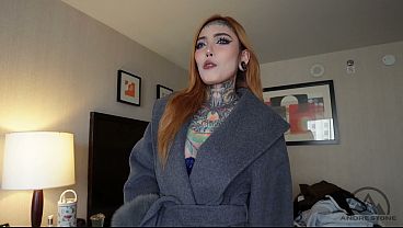 Rebellious, Tatted, Split Tongue Asian Stepsis Jesse Skips Sightseeing To Take Stepbro's Cock