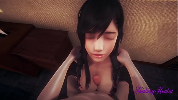 Download Video - Final Fantasy VII Hentai 3D - Tifa boobjob and fucked - Japanese manga anime game porn