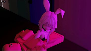 【Roblox Brookhaven】 The hentai girl shyly moved her hips and climaxed 【2026/4】