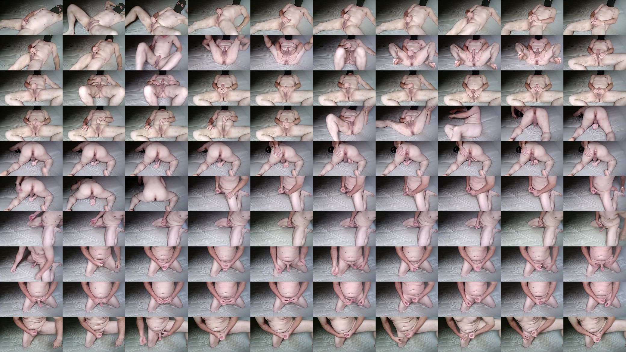 Big Cock in Bed Enjoys erotic fantasies. 预览图