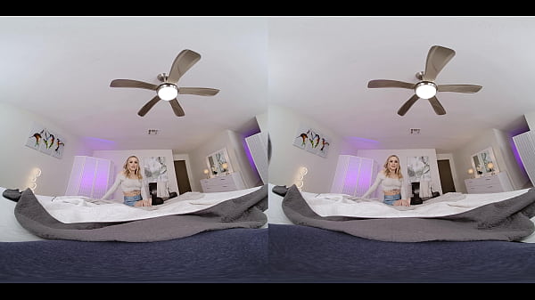 VRConk Horny Skinny Blonde Wants Your To Cum In Her Mouth VR Porn