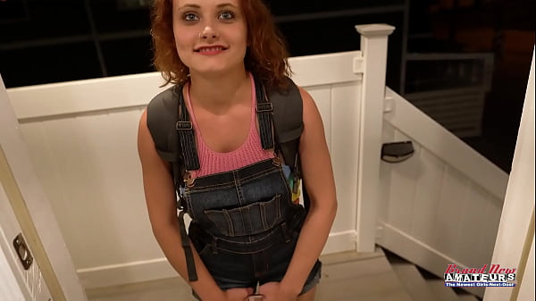 Petite Nerdy Sylvia Gets Her Pussy And Ass Pounded To Swallow Cum!