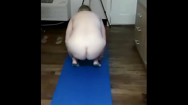 Download Video - Hot Mature Vee Does Naked Yoga&excl;