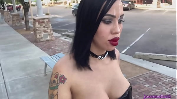 Humiliating Cum Walk Bimbo Jasmine Dark IG @jasminedark69