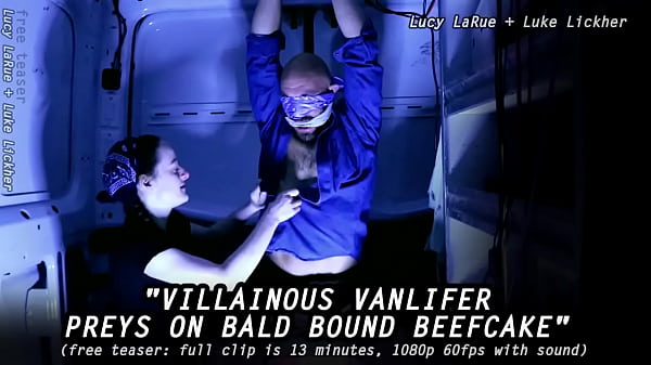 Villainous Vanlifer Preys On Bald Bound Beefcake