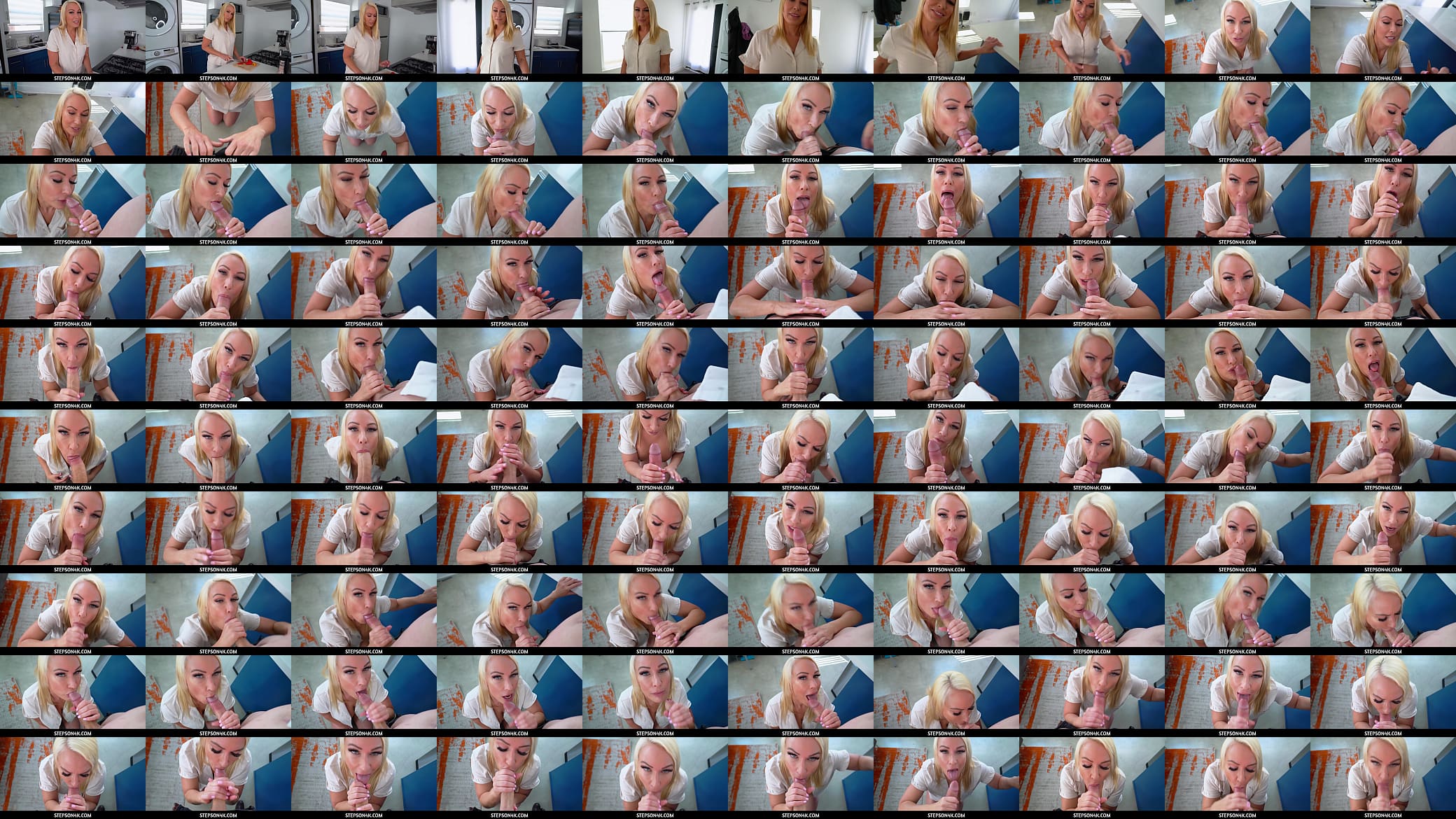 Stepson4K  -  Desperate stepmom Mellanie Monroe sucking my big cock and she felt better 预览图