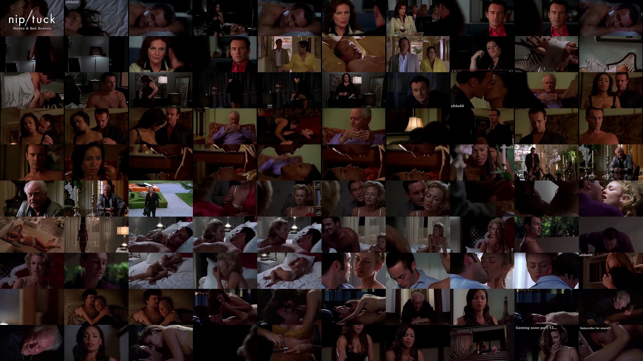 Nudes, Sexual Scenes and Fuck in Nip / Tuck Part 12 预览图