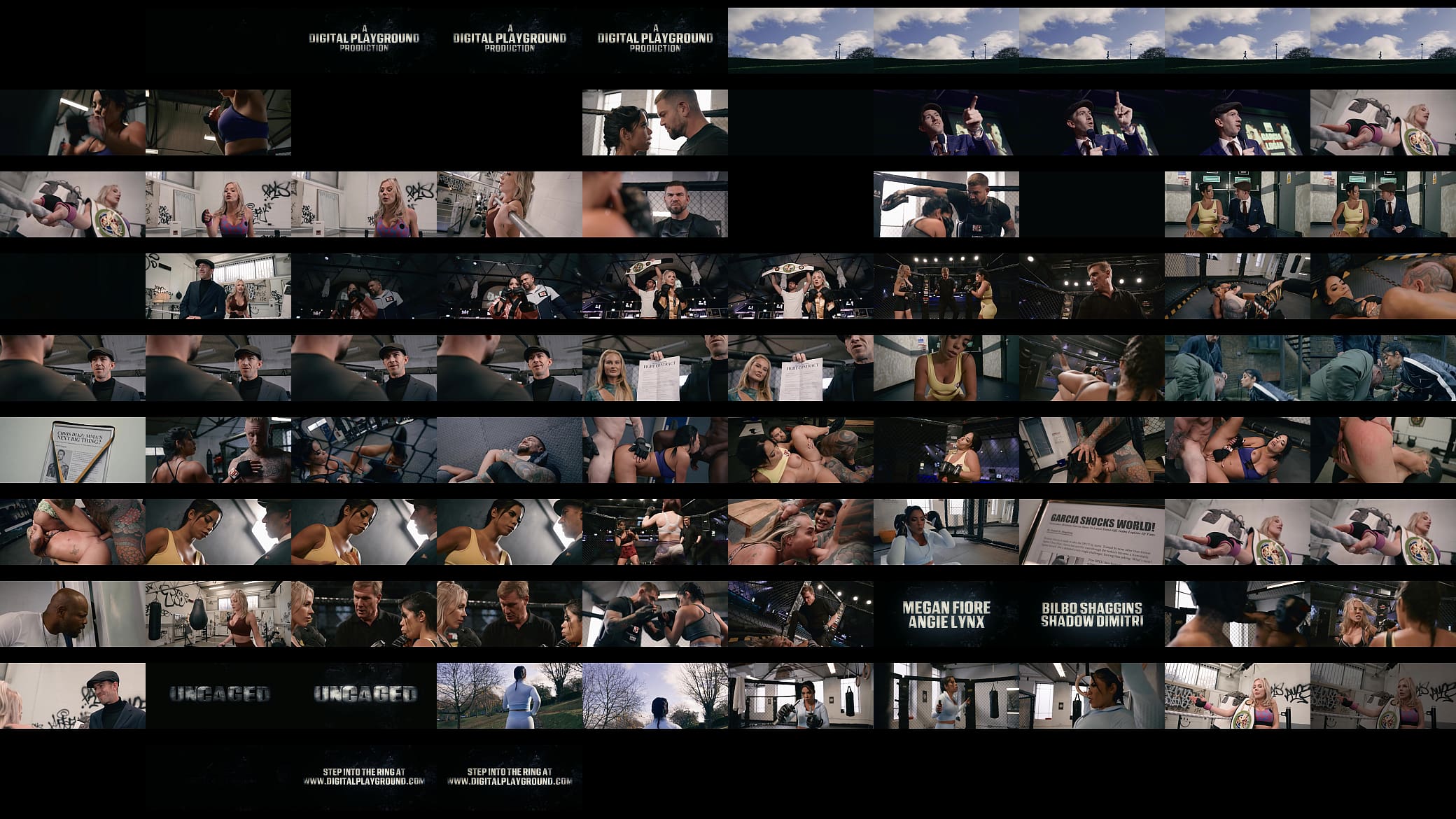 DIGITALPLAYGROUND - DPs new Uncaged Trailer Female fighters get Sweaty In and Out of the Ring 预览图