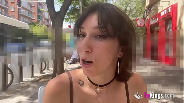 Download Video - Hairy-pussied teen picked up in the street to fuck a much-older dude