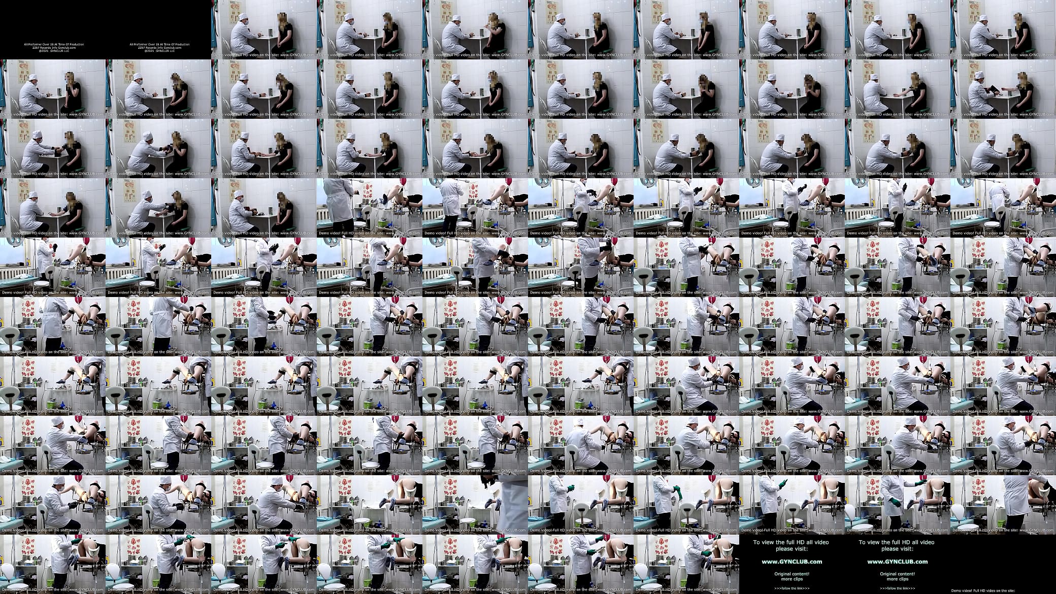 Exelent orgasm on gyno chair 预览图