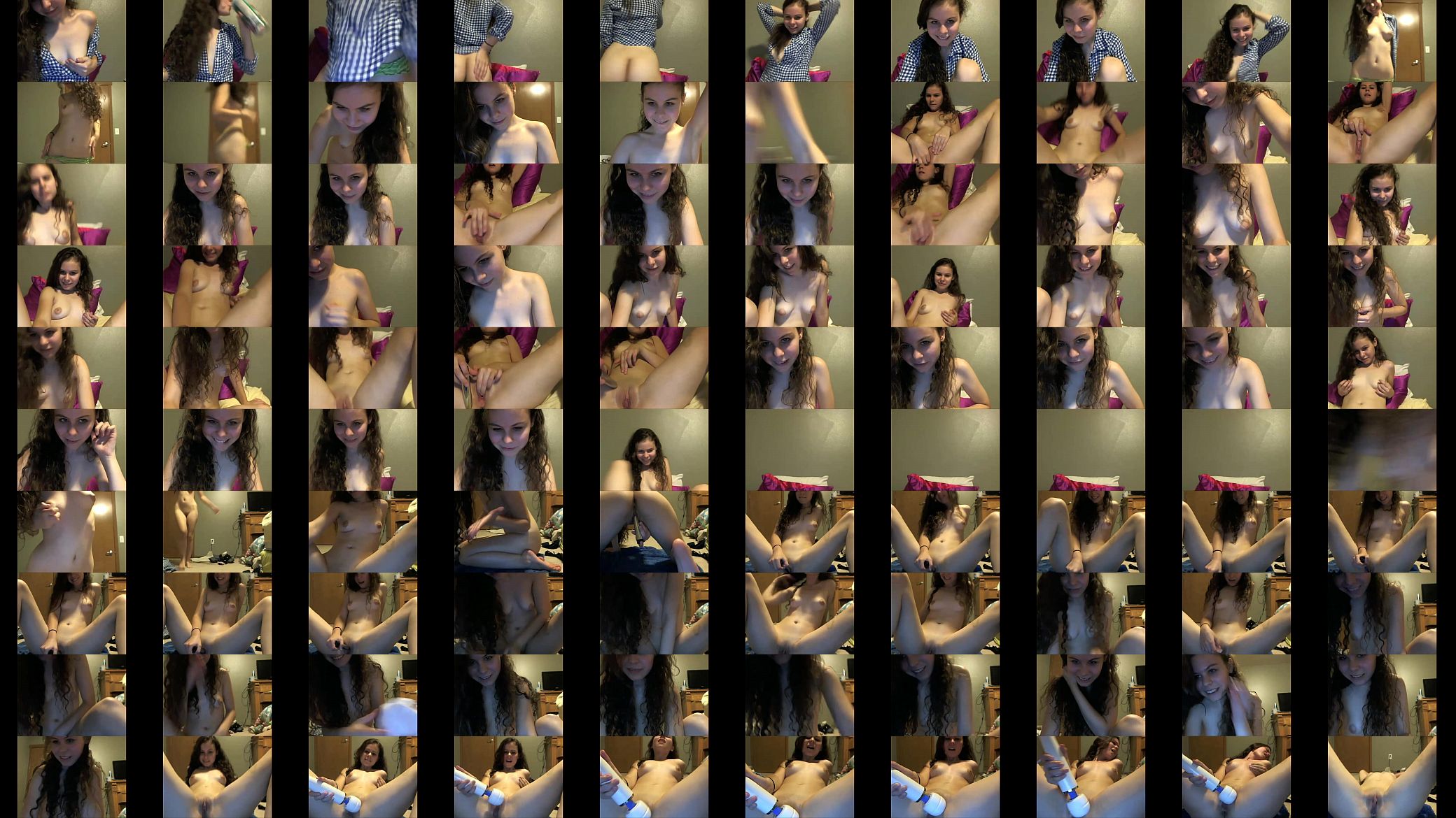 STRIP one smoking hot girl play on cam.com 预览图