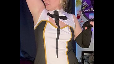 Smelly Armpits Humiliates Nun!