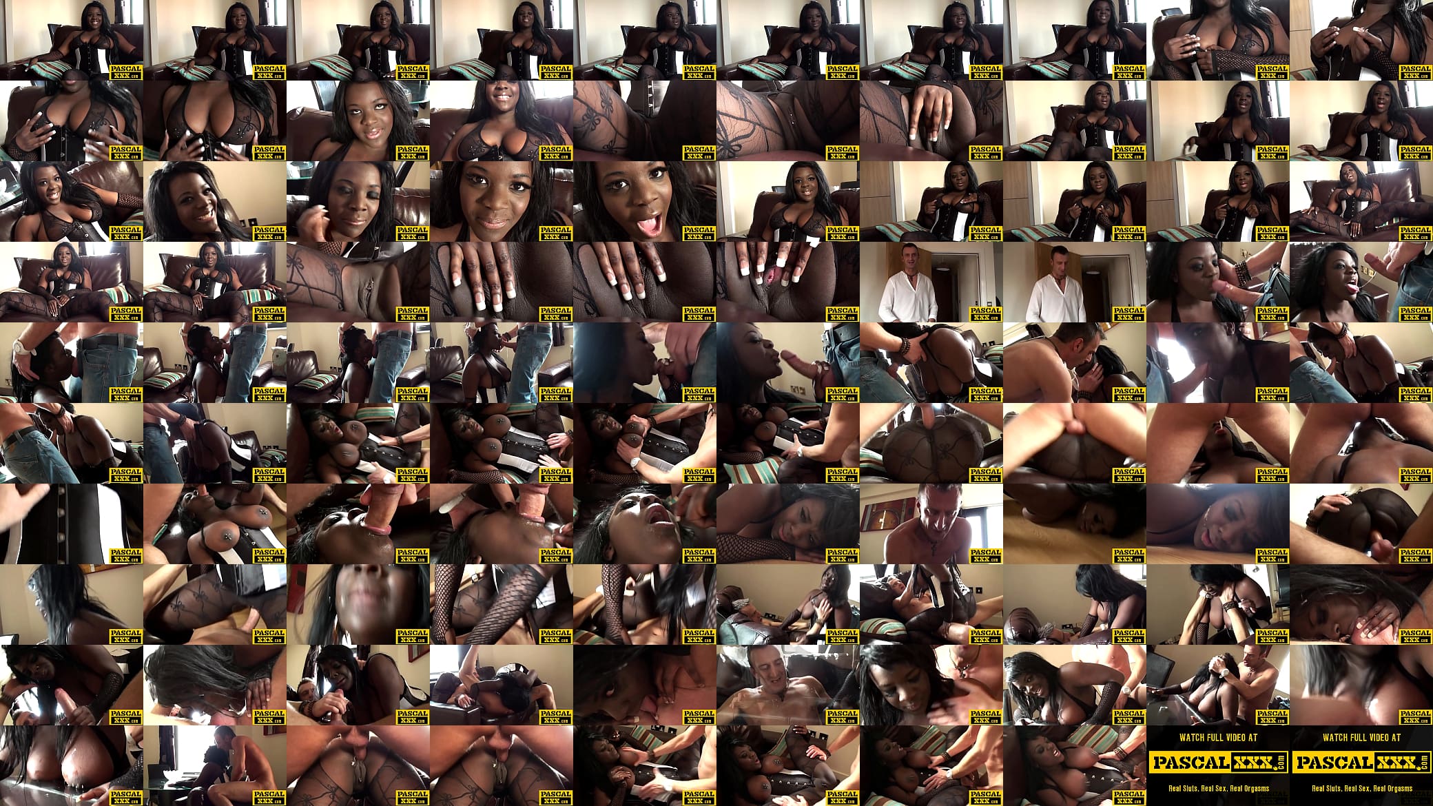 Wild Ebony Amateur Beauty Gets All Her Holes Fucked Rough 预览图