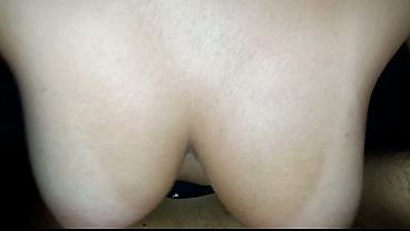 I visited my ex. He's married now. I let my big natural breasts bounce while I'm a cowgirl. Nobody can know.
