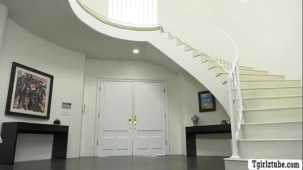 Poor Shemale gets bareback by sugar daddy