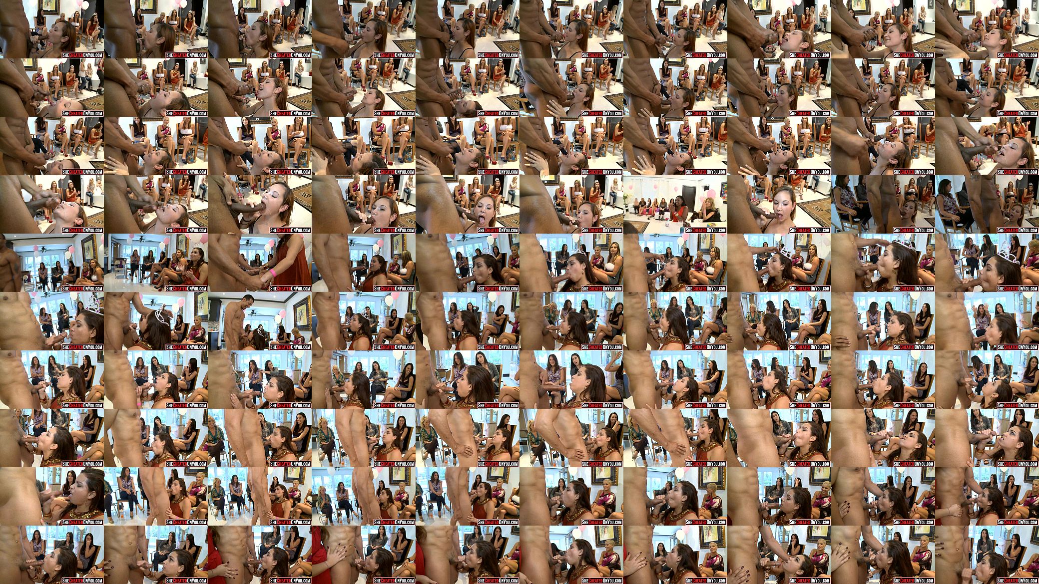 21 Cougars taking hot loads at secret CFNM party!14 预览图