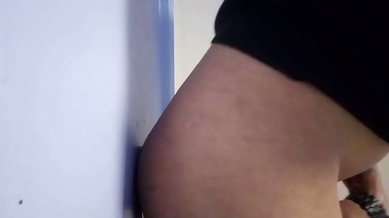 Watch this cute guy fuck the wall