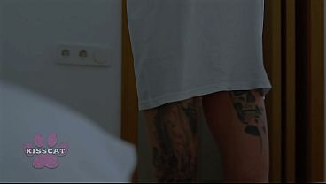 Effy Lil Seduces Her Step Sister's Boyfriend in Their Shared Hotel Bed Right Beside Her Unaware Step Sister 30 sec