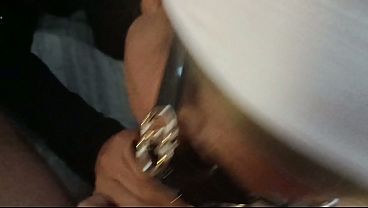 Preview - MILF in sunglasses gives POV blowjob with cumshot