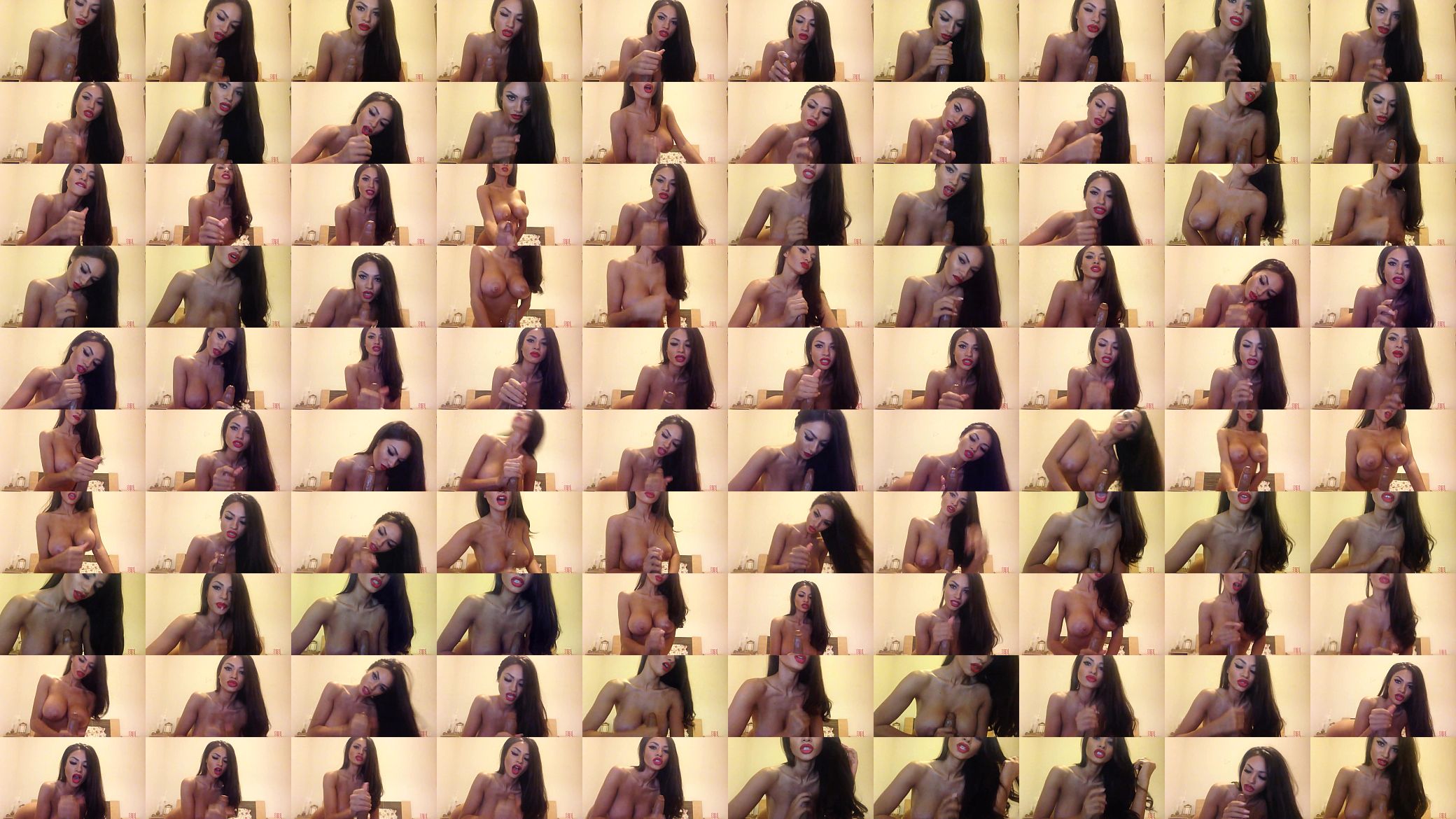Latina Giving Her Dildo some Love- sexyteenwebcams.com 预览图