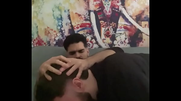 Kissing and sucking cock