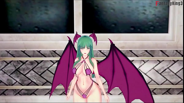 Attractive black girl in bikini