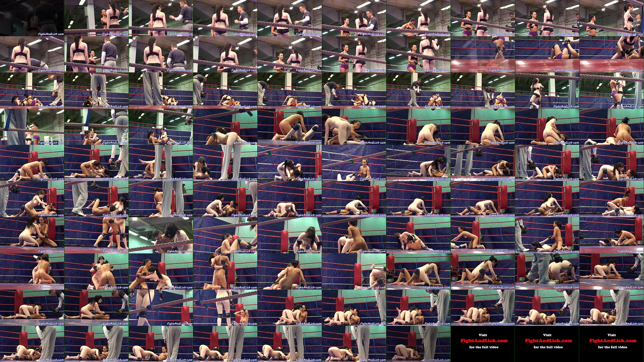 Bigtits glam euro wrestling on the floor 预览图