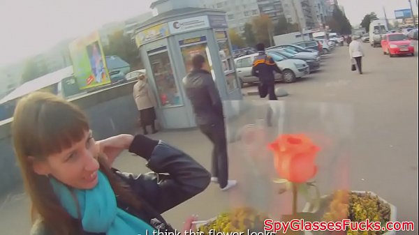 Pickedup amateur teen doggystyled in the bath