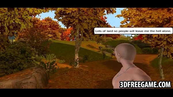 In this 3D game play these is a big tit blonde camper