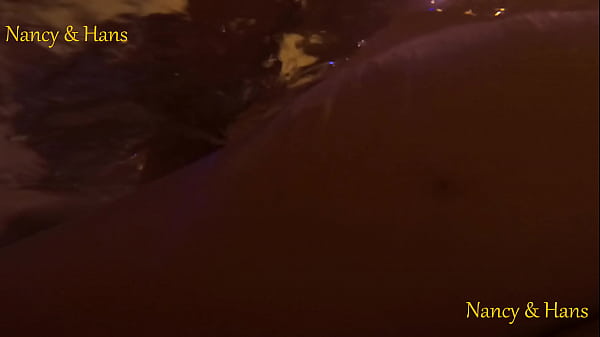 Sex in the hot tub. Nancy and Hans. Gopro. Recorded underwater.