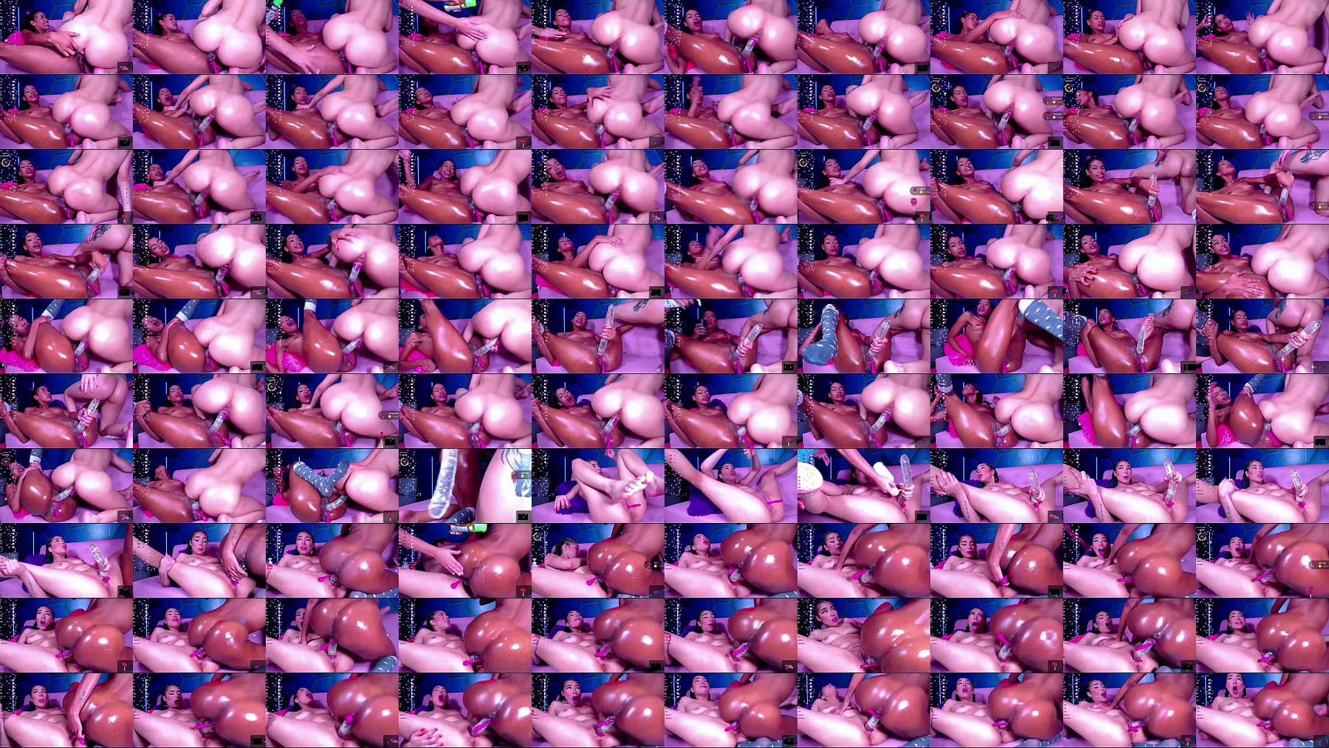 DOUBLE VAGINAL DILDO interracial 预览图